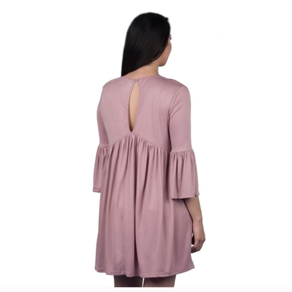 Pink Keyhole Dress - Picture 2 of 2